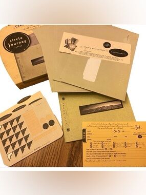 Circle Journey Memory Album Kit in Olive Green